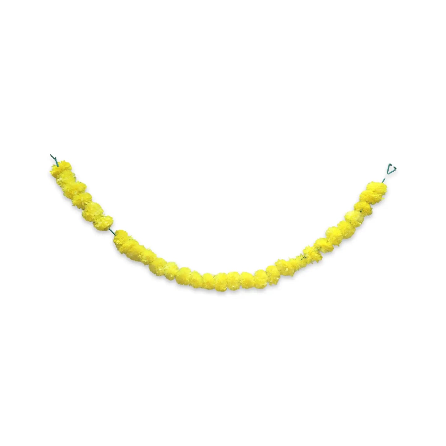 Marigold Artificial Flower Garland - Yellow 1.4 meters My Store
