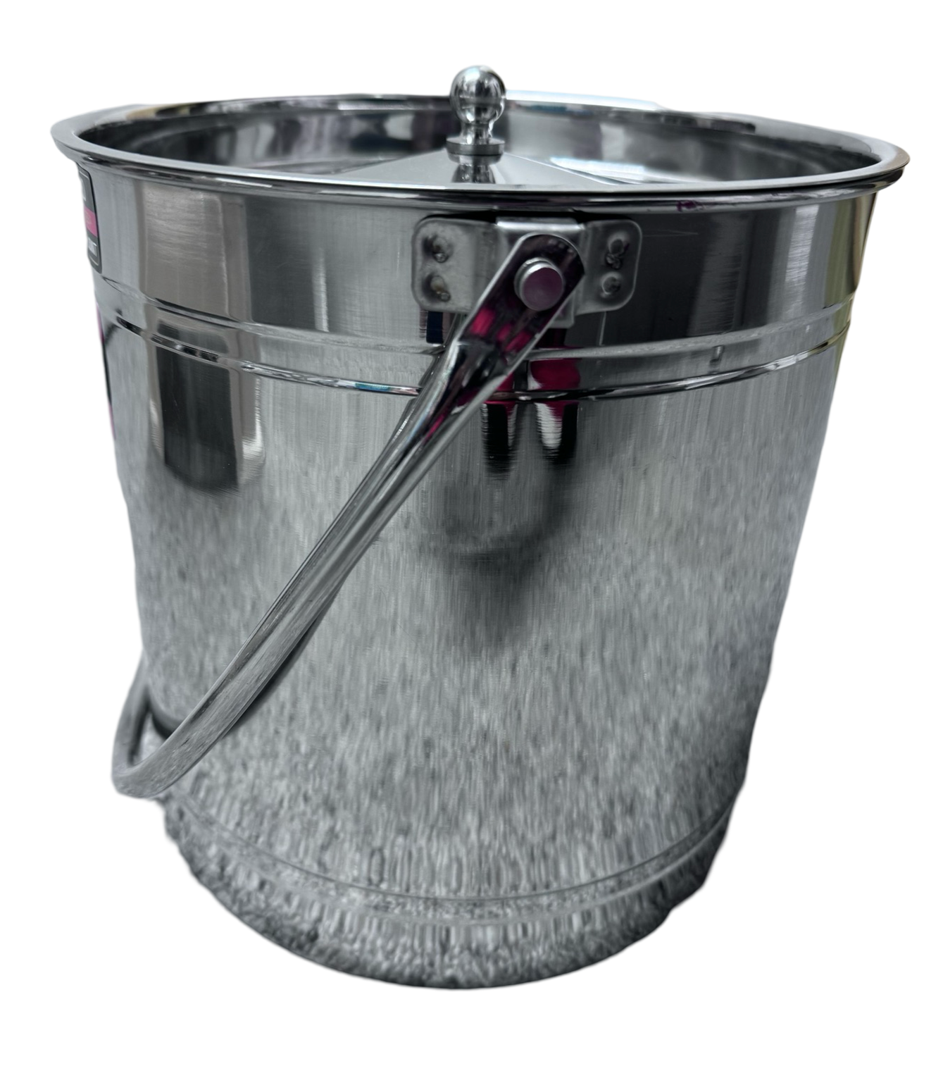 Nitnem Virgo Stainless Steel Canister with Handle & Lid - 4.5 liters Nitnem