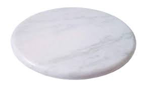 Edit Marble White Chakla Medium (Rolling Board -22cm) My Store