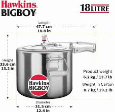Hawkins Bigboy 18Ltrs Classic Cooker Hawkins