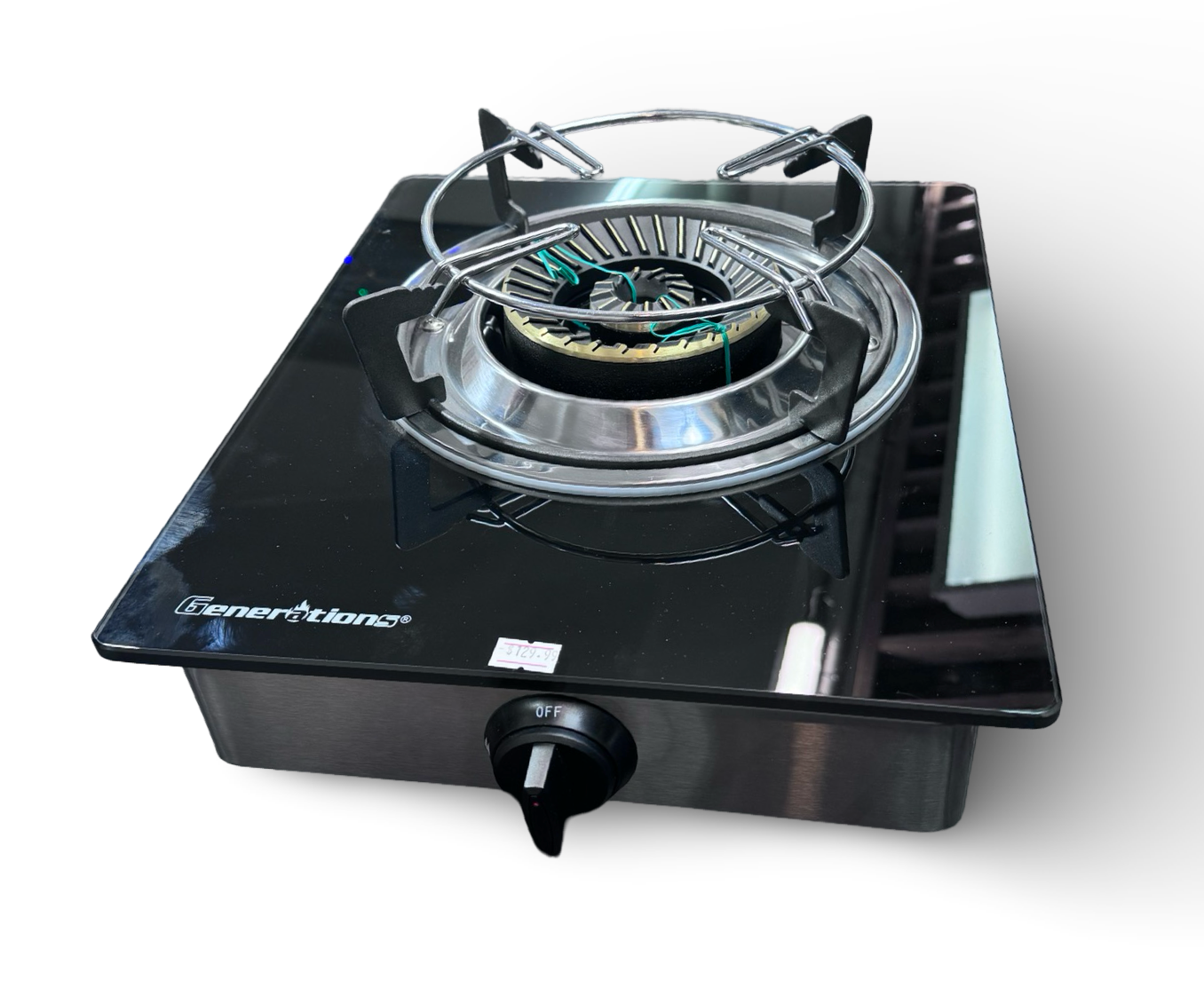 1 Burner Glass Indoor Stove Auto ignition - NZ Gas safety compliant. Boss Gas / Generation