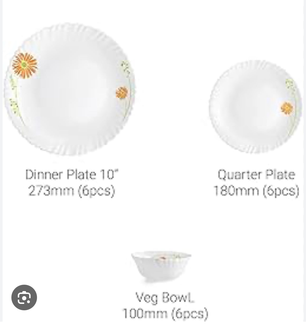 Cello Dazzle Dazzle 31pcs Opalware Dinnerset - Livid Lilac Cello