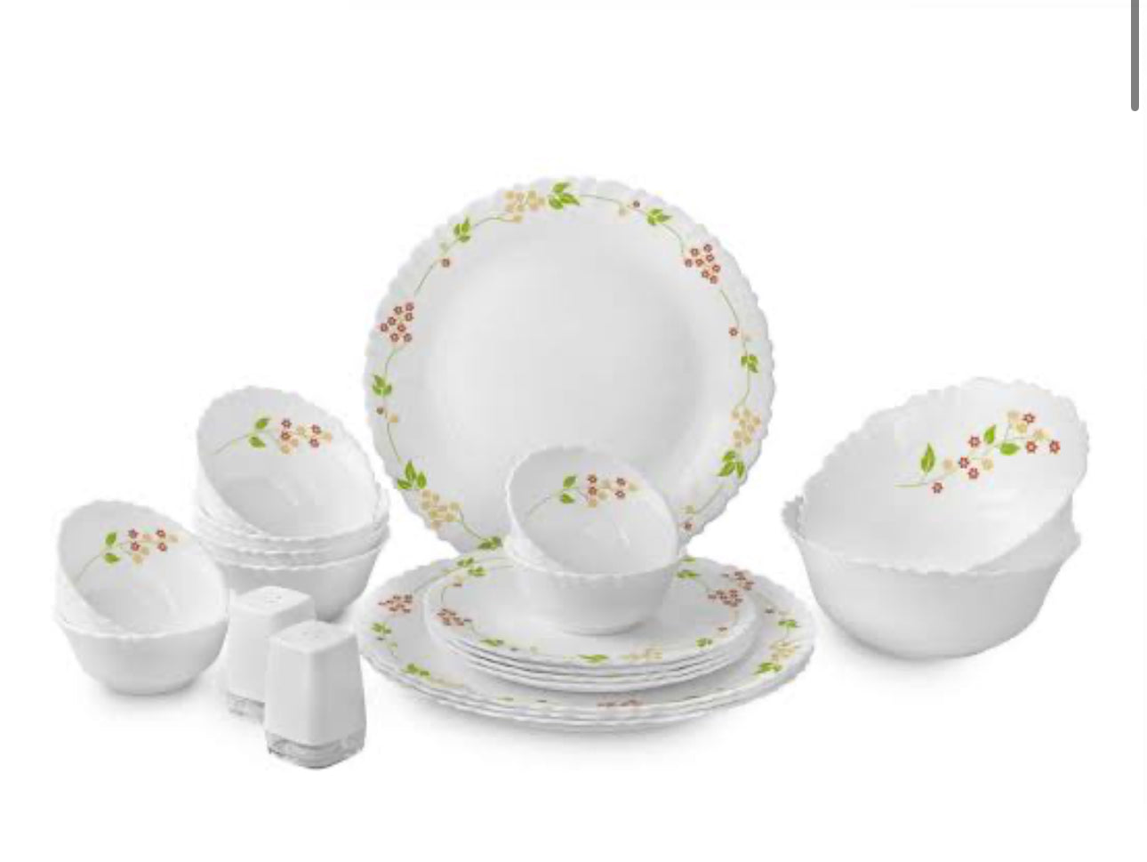 Cello Dazzle Dazzle 31pcs Opalware Dinnerset - Secret Garden Cello