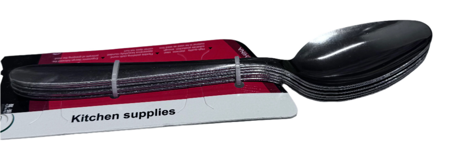 Kitchen Supplies Spoons 6pk My Store