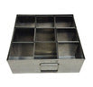 Commercial Masala Box Stainless Steel 33X33X11cm - 9 compartments My Store