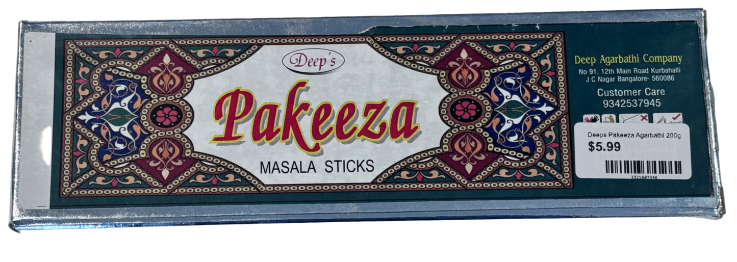 Deeps Pakeeza Agarbathi 200g gurumart.co.nz
