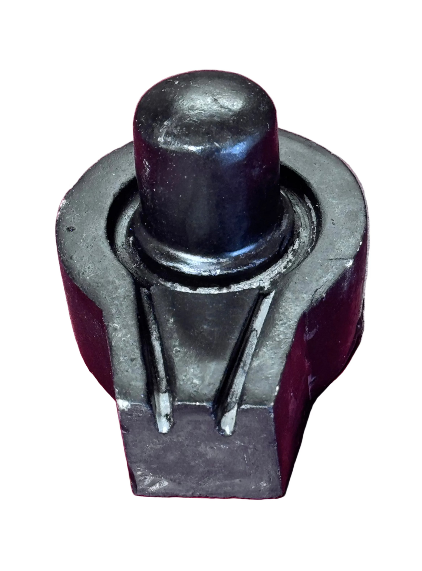 4" Black Stone Shivling gurumart.co.nz