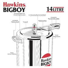 Hawkins Big Boy 14L Cooker Hawkins