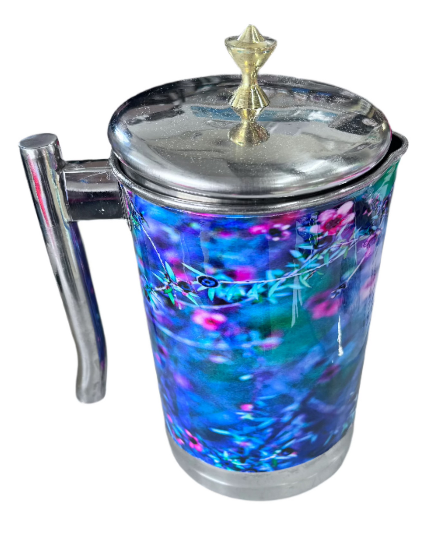 V.I.P Stainless Steel Balisto Water Jug - Red & Blue VIP