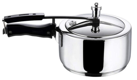Vinod 2Litres Stainless Steel Pressure Cooker - Induction friendly Vinod