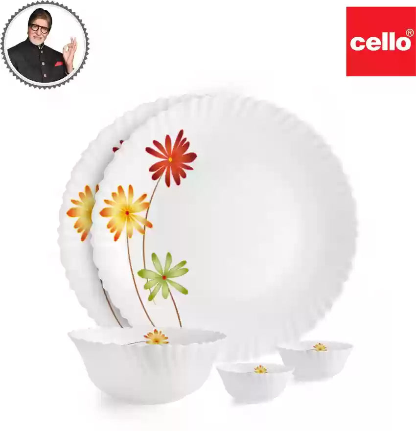 Cello Dazzle Dazzle 31pcs Opalware Dinnerset - Margarita Cello