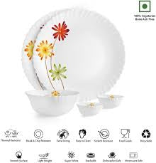 Cello Dazzle Dazzle 31pcs Opalware Dinnerset - Margarita Cello