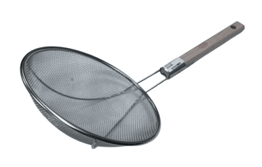 Zhong`s Ss Mesh Stainer 22cm With Wooden Zhong's