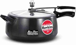 Hawkins Contura Xtra Thick Pressure Cooker 6.5L Induction Base - Black - CXT65 Hawkins