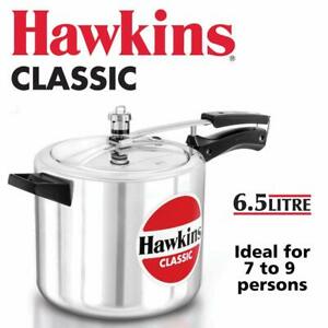 Hawkins 6.5 Litres Classic Aluminum Pressure Cooker Hawkins