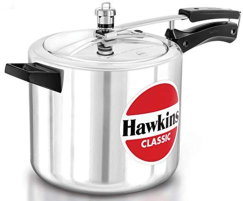 Hawkins 6.5 Litres Classic Aluminum Pressure Cooker Hawkins