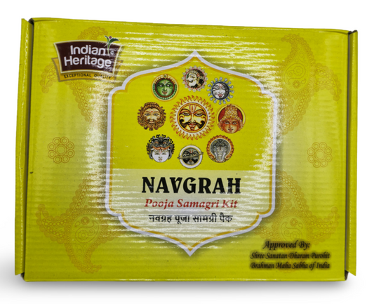 Navgrah Pooja Samagri Kit Indian Heritage