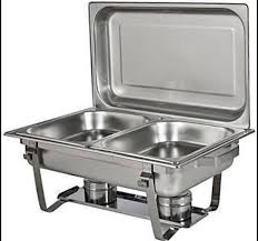 Chafing Dish 12L BIG Double Tray Steel