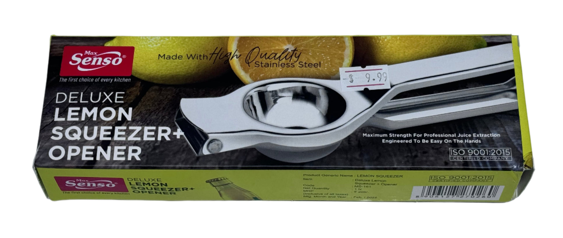 Senso lemon squeezer + Opener Max Senso