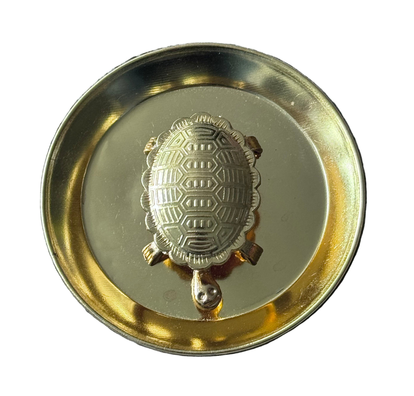 Brass Kuacchua Plate 9cm gurumart.co.nz
