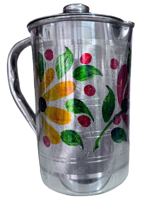 V.I.P Stainless Steel Royal Jug - Flower VIP