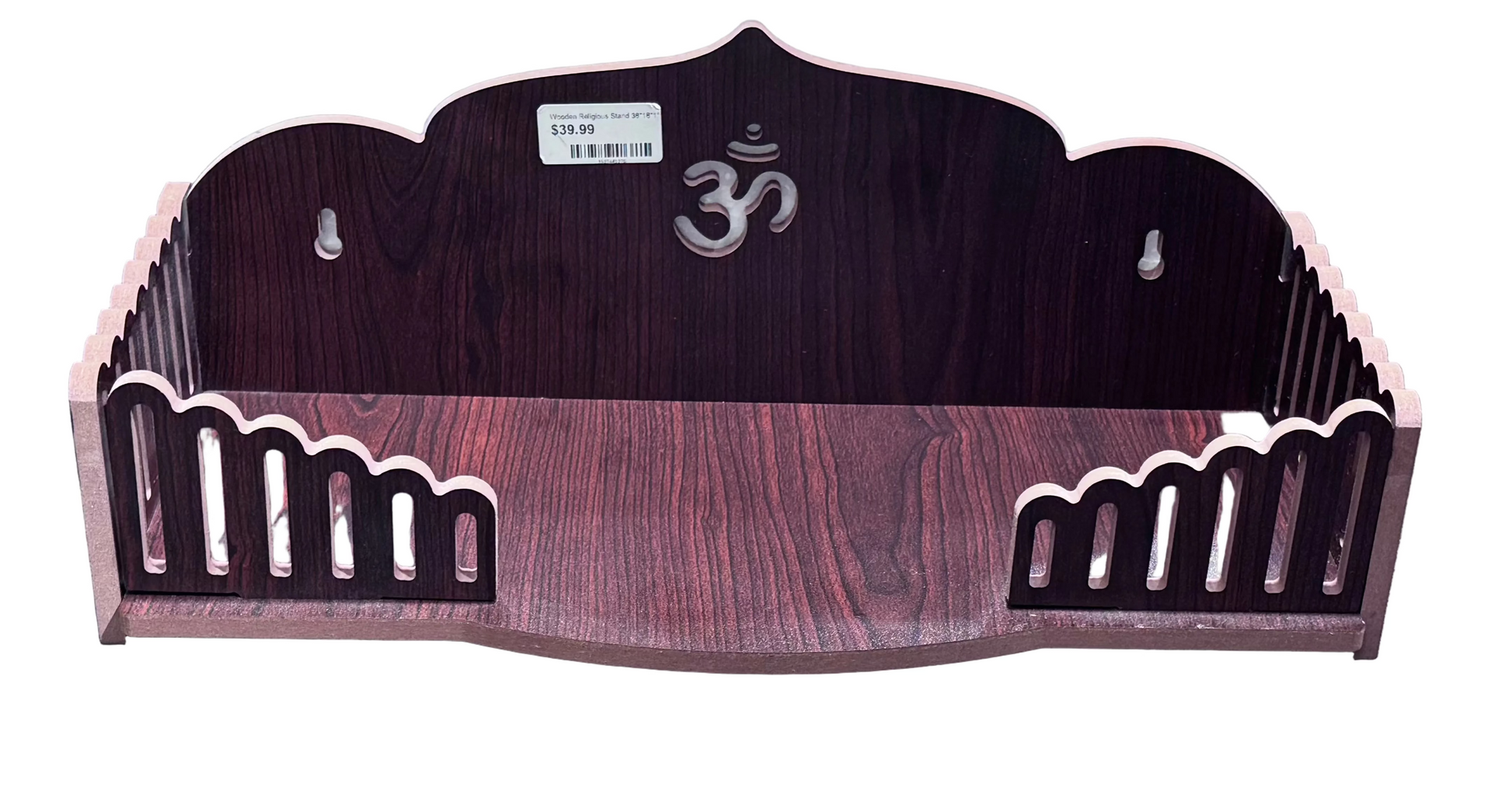 Wooden Religious Stand /Mandir / Temple 38*18*15cm gurumart.co.nz
