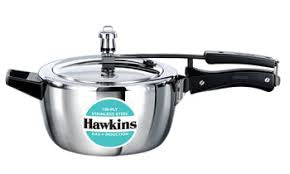 Hawkins Tri-Ply 3.5L Steel Pressure Cooker - HSST35 gurumart.co.nz