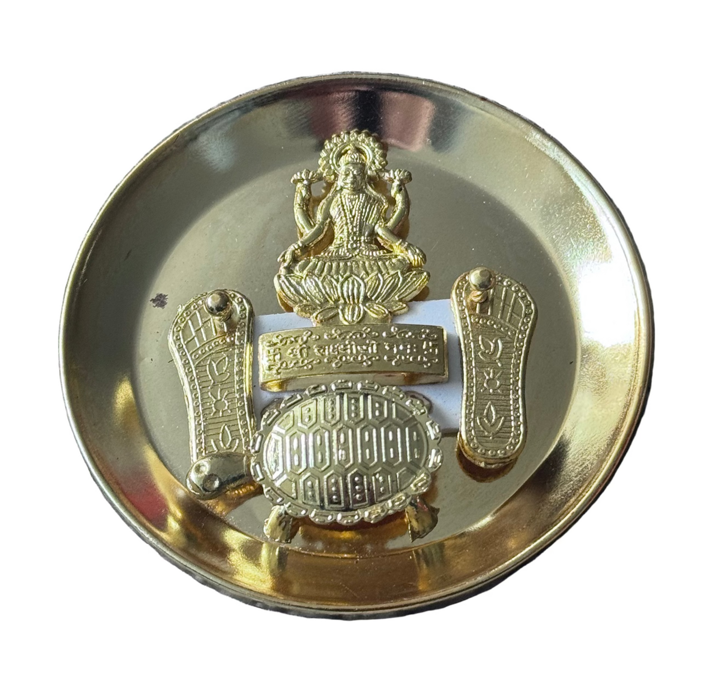 Brass Laxmi Kacchia Set 9cm gurumart.co.nz