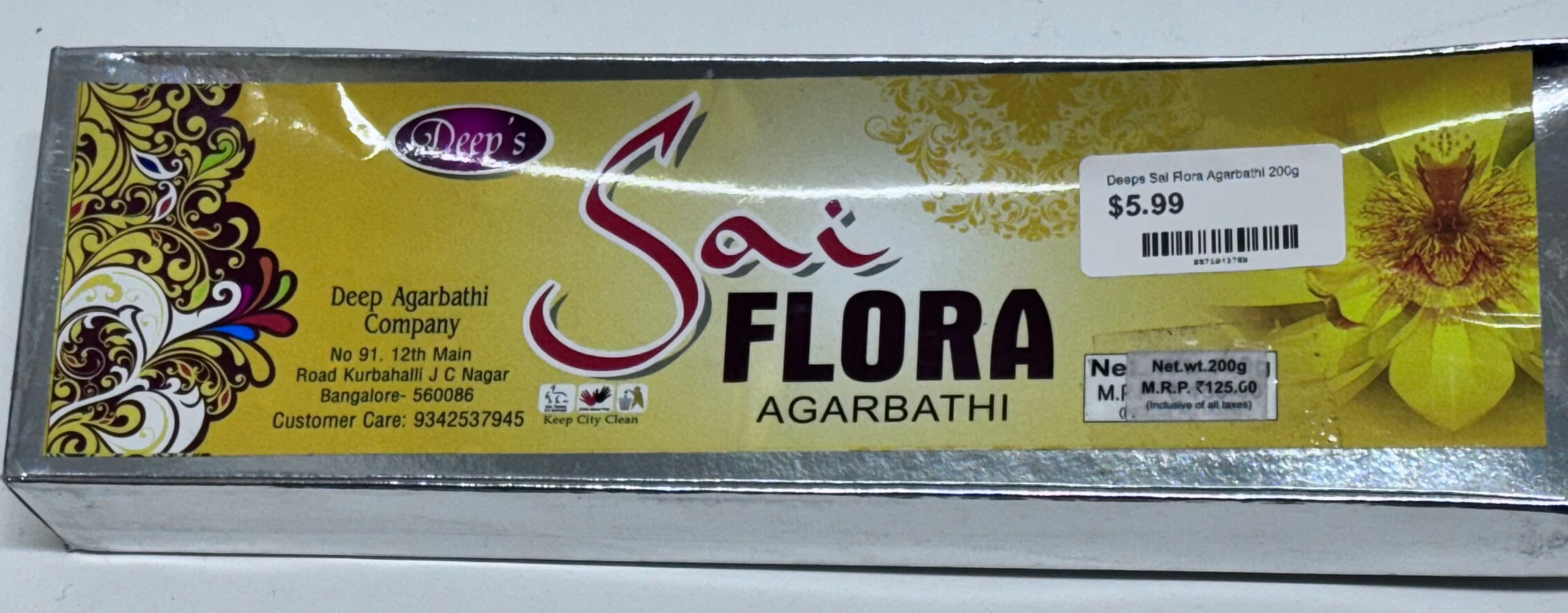 Deeps Sai Flora Agarbathi 200g Deep's