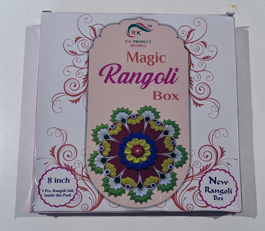 Magic Rangoli Box 8 Inch gurumart.co.nz