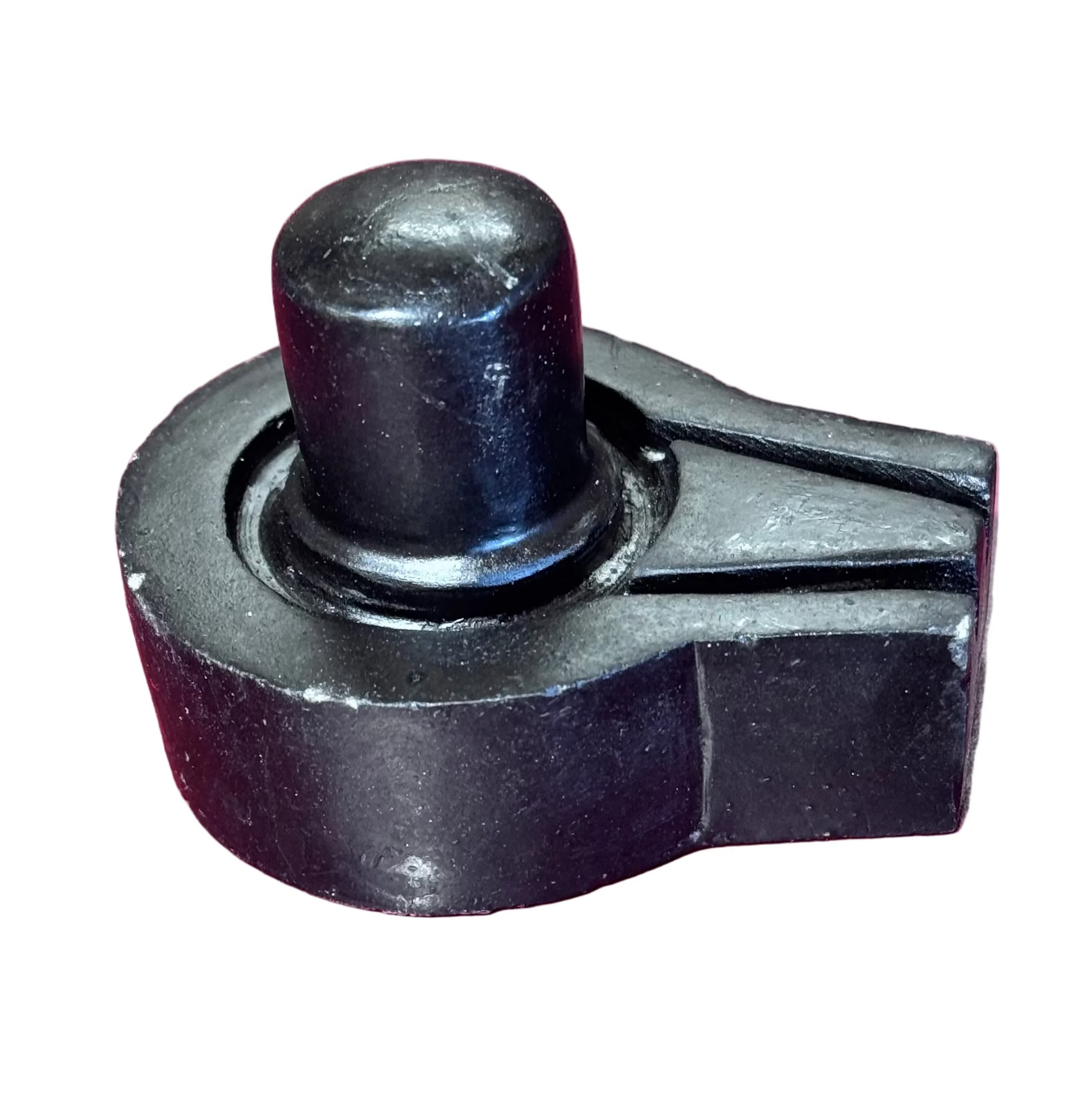 4" Black Stone Shivling gurumart.co.nz