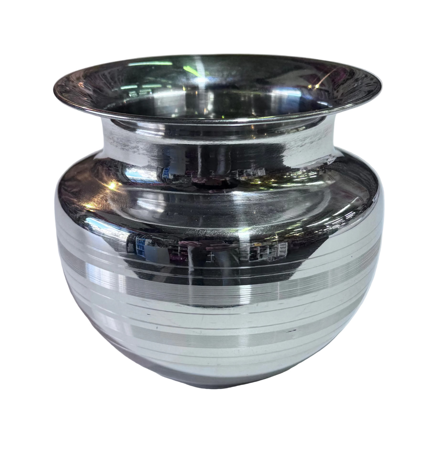 Steel Lota No.8 Rahul (Charanjit Metals) gurumart.co.nz