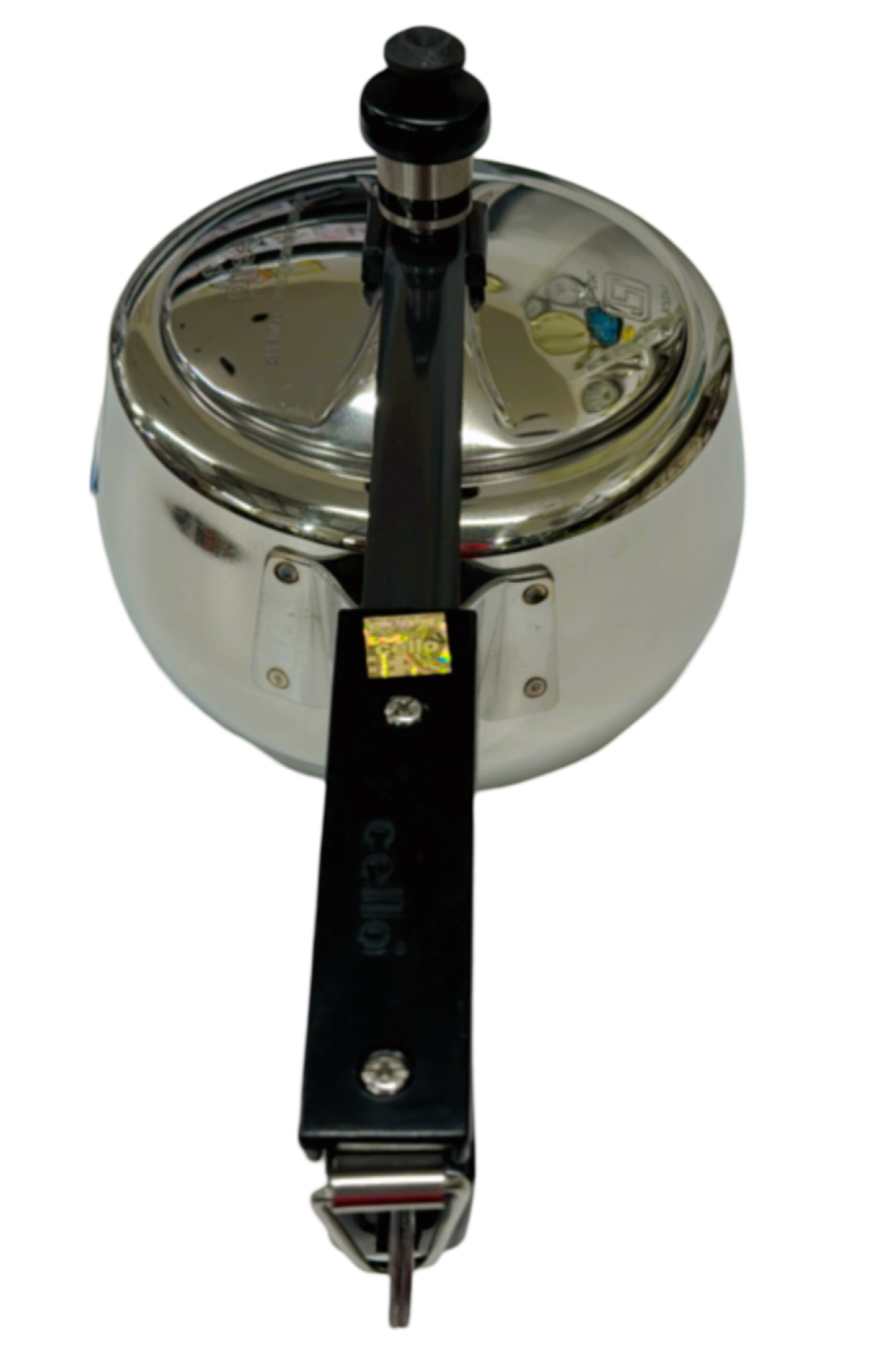 Cello Chef+ 2Ltrs Steel Pressure Cooker - Induction compatible Cello