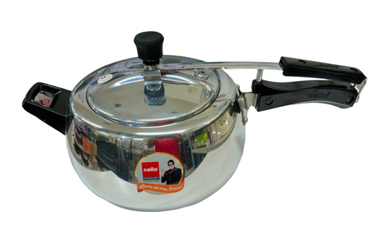 Cello Chef Pressure Cooker 5Ltrs Inner Lid - Aluminium Cello