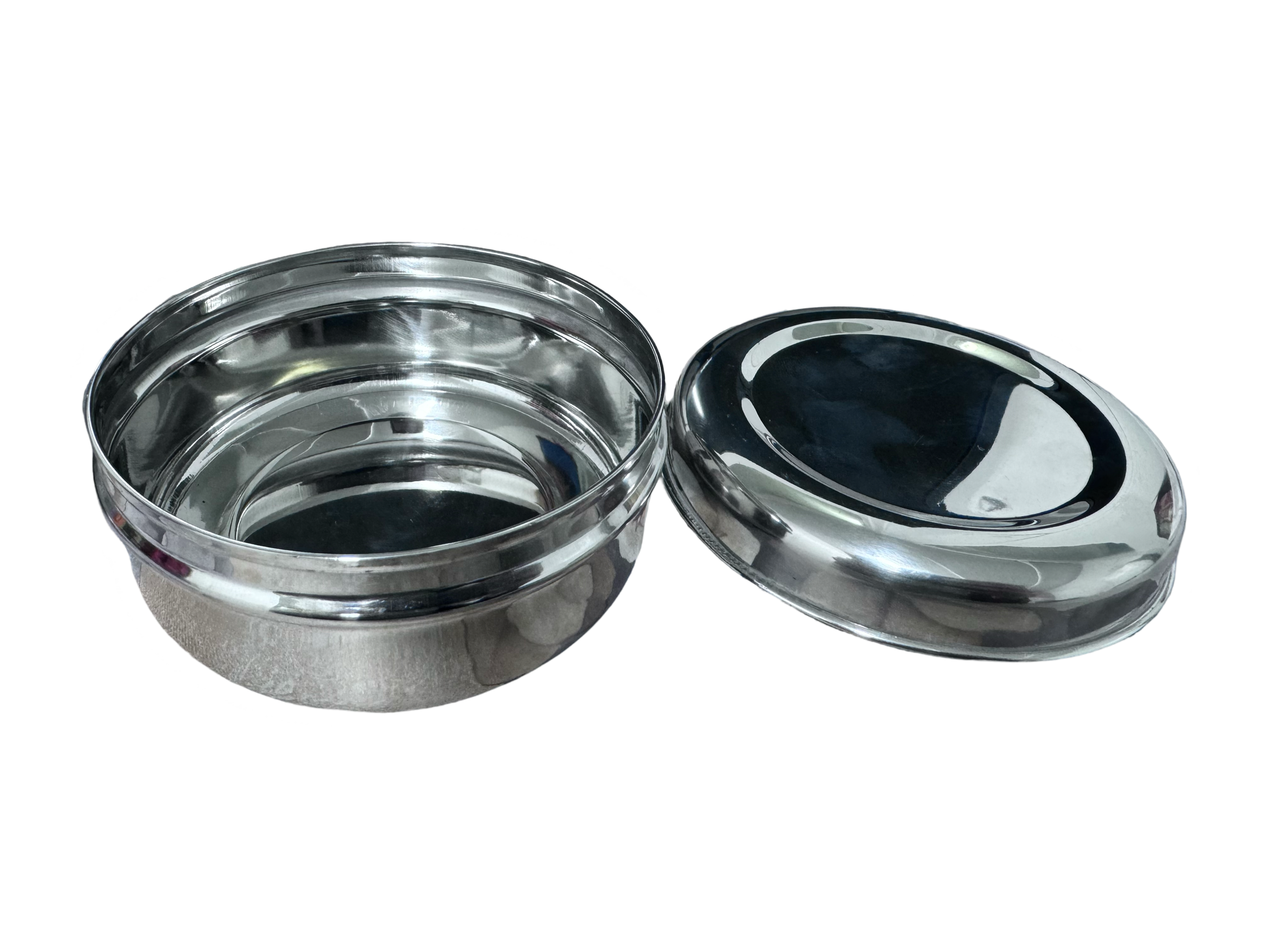 Vinod 8cm Stainless steel container with lid 8cm Vinod