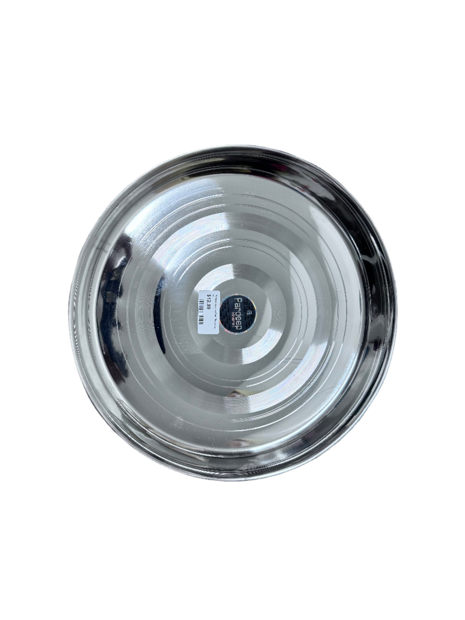 Pardeep Stainless Steel Round Plate (Thali) -  11 inches Pradeep