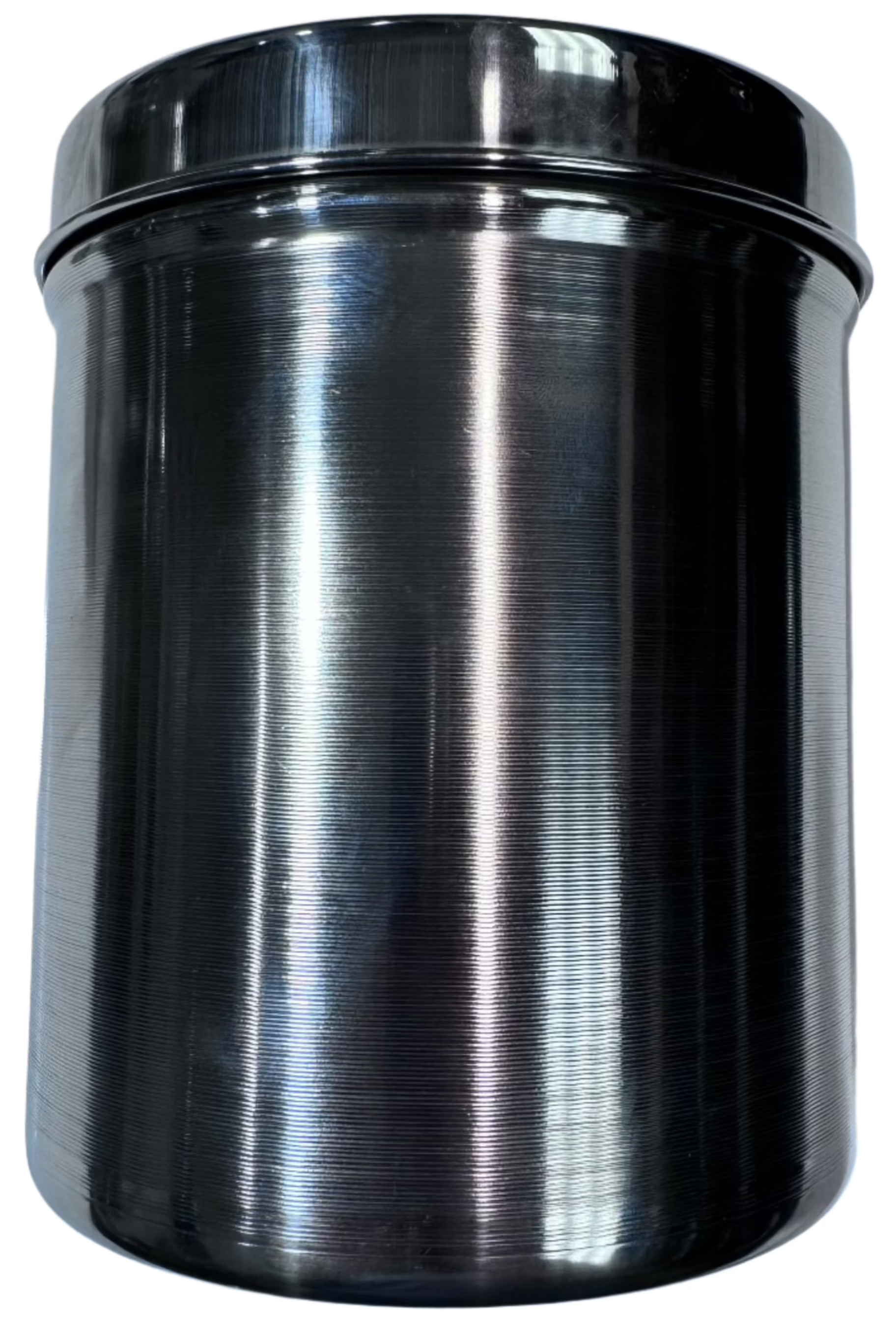 Vinod Stainless Steel Ubha Dabba / Container with lid 15cm Vinod