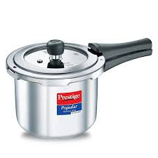 Prestige Popular Svachh 3 L Outer Lid Induction Bottom Pressure Cooker  (Stainless Steel) Prestige