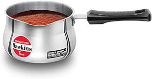 Hawkins Stainless Steel TeaPan 2ltrs With lid Induction - code SST20G gurumart.co.nz