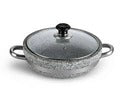 Sancong Stone Pot 24cm with glass lid Sancong