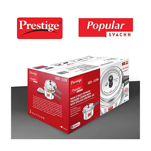 Prestige Popular Svachh 3 Ltrs Aluminium Prestige